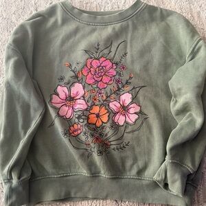 Floral Graphic Sweatshirt